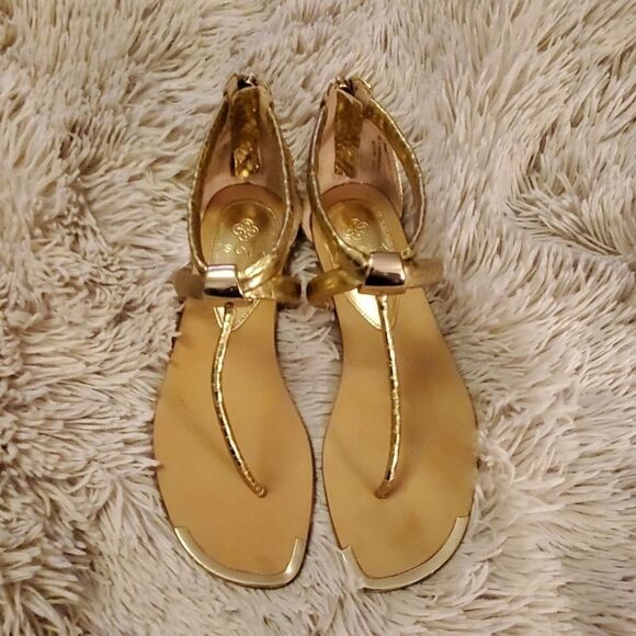 Isola Shoes - Beautiful gold Adelina sandals